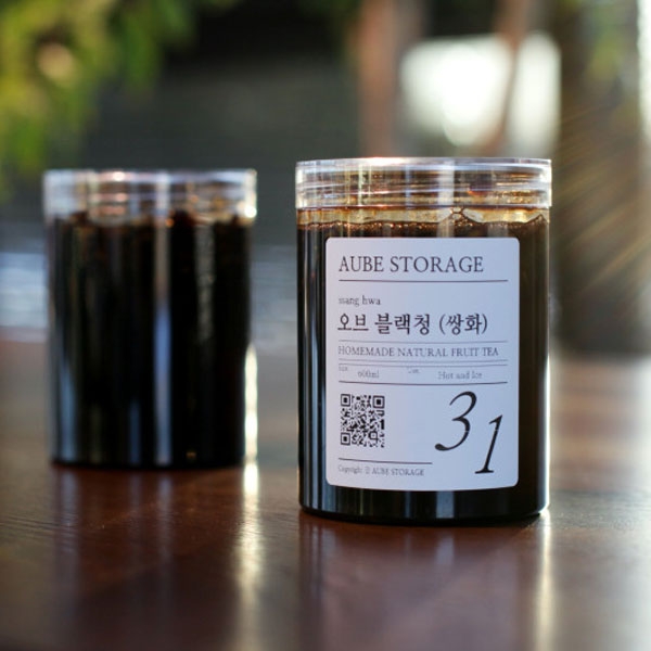 오브 수제 블랙청 쌍화차 600ml