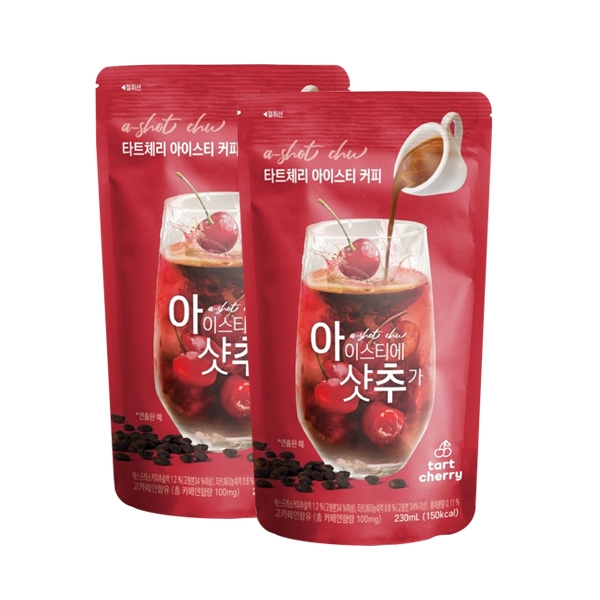 아샷추 타트체리 아이스티커피 230ml 2개세트