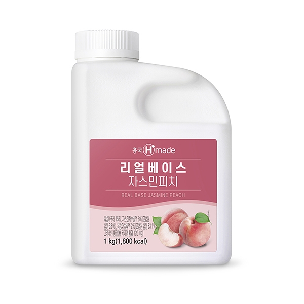 흥국 리얼베이스 자스민 피치 1kg 1박스 12개