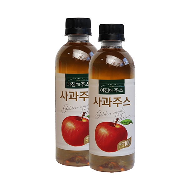 서울우유 아침에주스 사과 350ml 2개세트