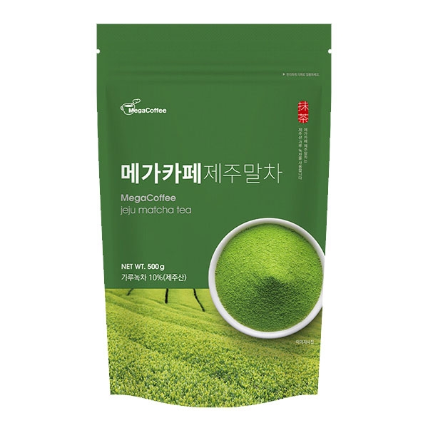 메가카페 제주말차 파우더 500g