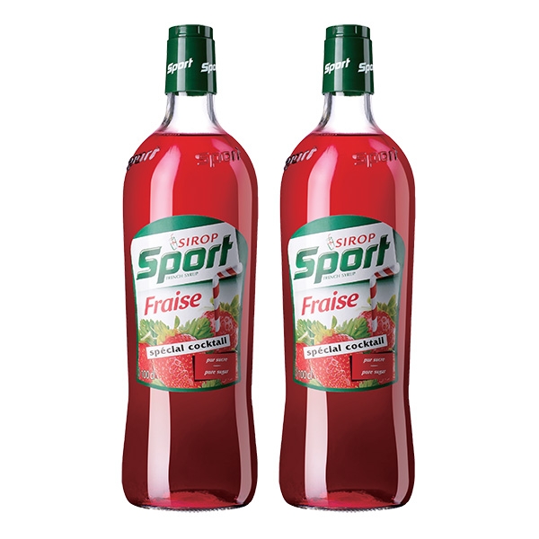 스포트 딸기 시럽 1000ml 2개세트