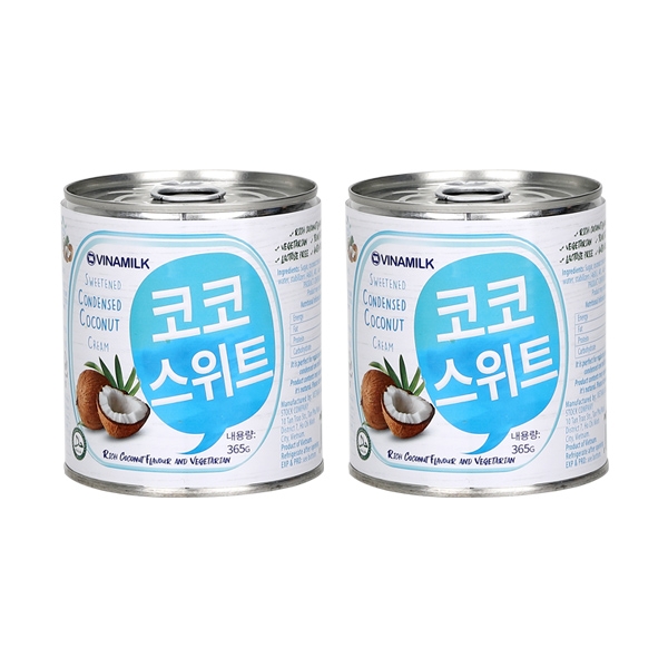 코코스위트 코코넛 밀크 365g 2개세트