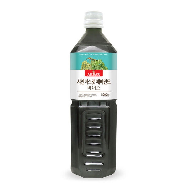 아크바 샤인머스캣 페퍼민트 베이스 1000ml