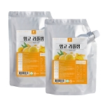 프레시코 망고 리플잼 1kg 2개세트