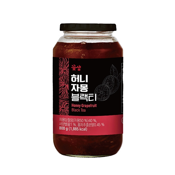 꽃샘 허니자몽블랙티 800g 1박스 10개