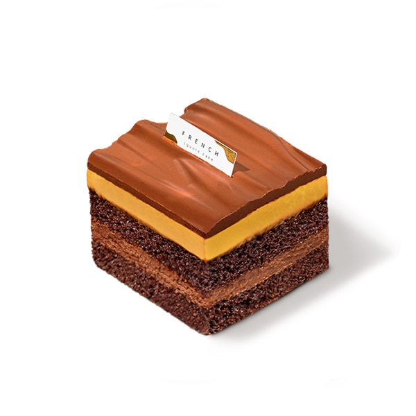 [매장전용] 골든브라운 프렌치 초코 스퀘어 케이크 1박스