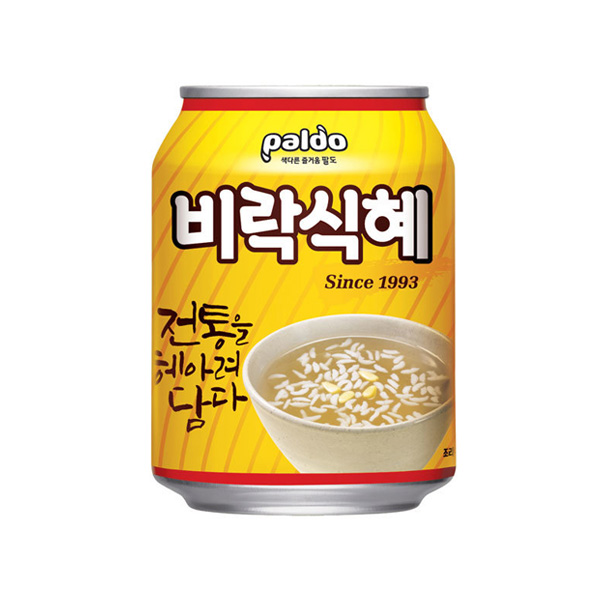 팔도 비락 식혜 238ml 캔