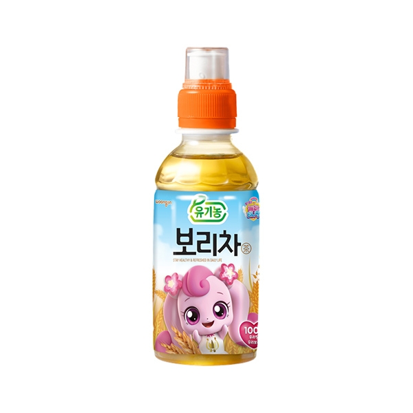 웅진 캐치티니핑 유기농 보리차 200ml 1박스 24개