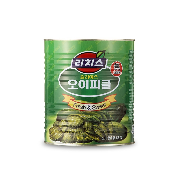 동서 리치스 슬라이스 캔 오이피클 3kg