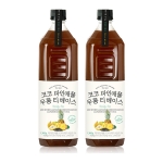 룩아워티 코코 파인애플 우롱 티 베이스 1300g 2개세트