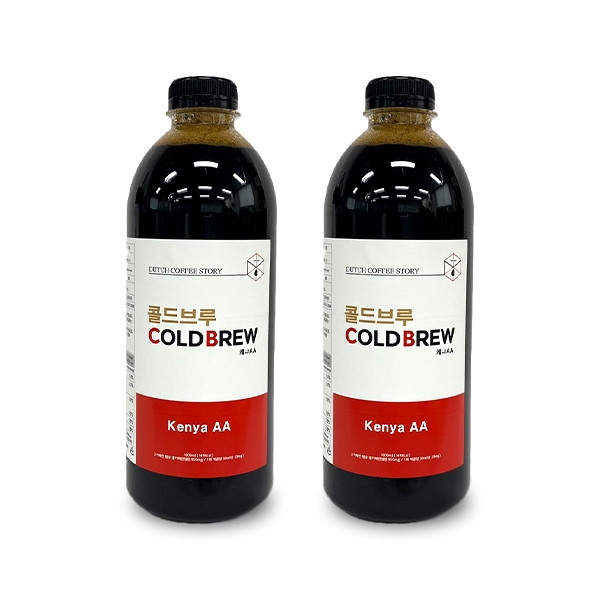 더치커피스토리 콜드브루 케냐AA 1000ml 2개세트