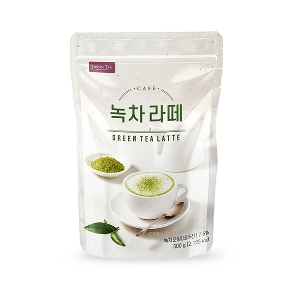 제이슨티 녹차라떼 파우더 500g