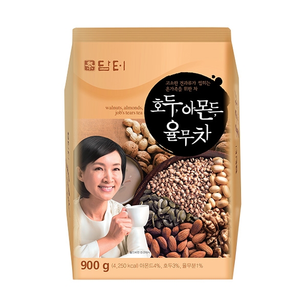 담터 호두아몬드율무차 900g 1박스 12개