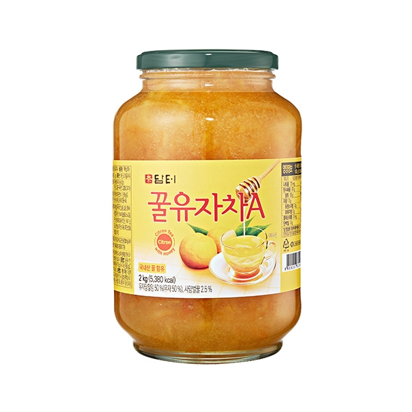 담터 꿀유자차A 2kg