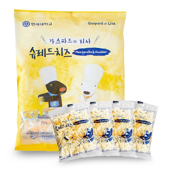 [업체발송] 연세 슈레드 모자렐라치즈 1봉 (60g x 4개)