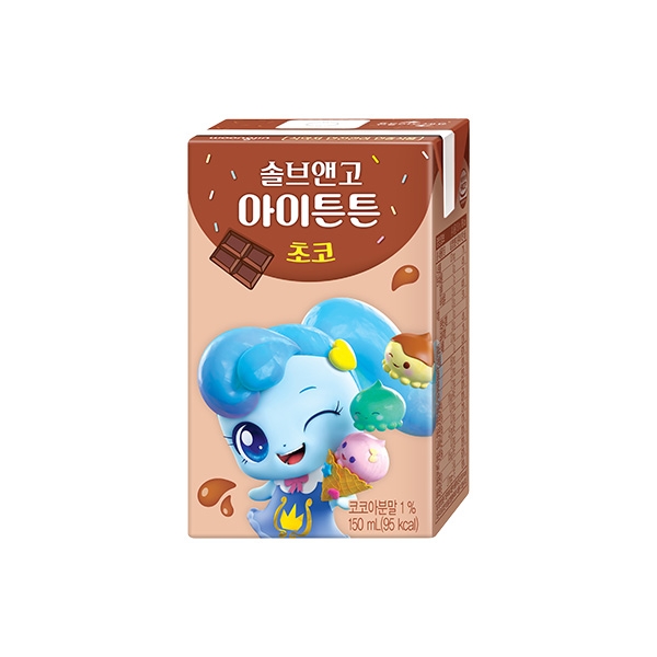 웅진 캐치티니핑 솔브앤고 아이튼튼 초코 150ml