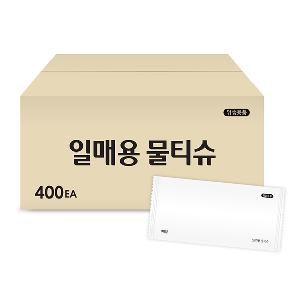 팜파스 무지물티슈(무형광, 400매)