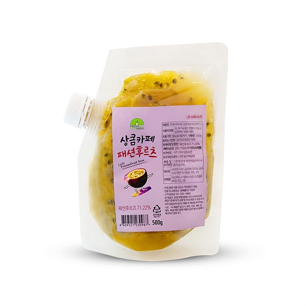 프레시히어로 상큼카페 패션후르츠 500g