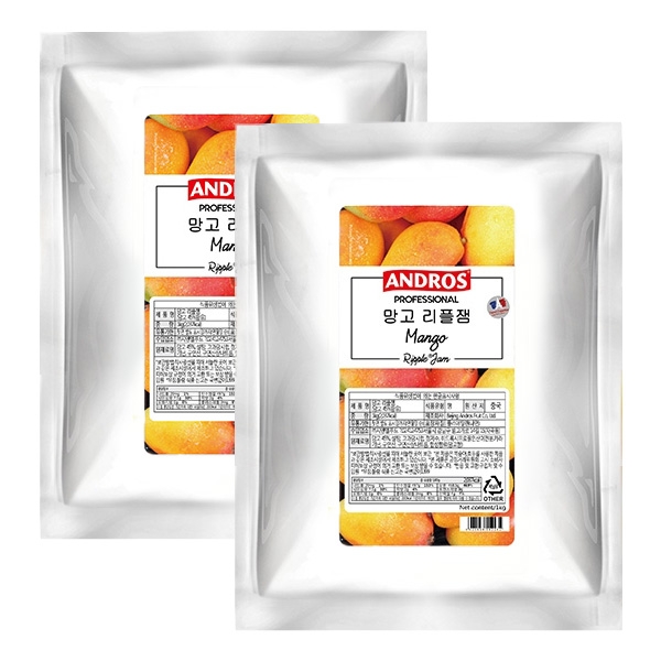 앤드로스 망고 리플잼 1kg 2개세트