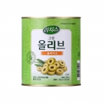 리치스 그린올리브 슬라이스 3kg