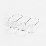 [업체발송] 프리파라 브루클린 트라이탄 밀폐용기 부속품 3호전용 소분기3P