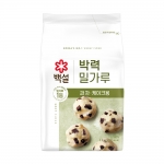 백설 박력 밀가루 과자 케이크용 2.5kg