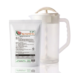 핫 섬머 옛날 미숫커피 믹스 1kg + 오리스타 에코 트위스터 믹싱피쳐 1100ml