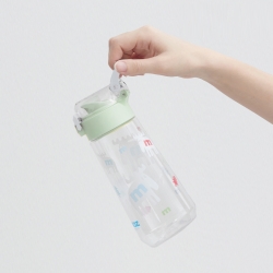 [업체발송] L00100107 MOZ 스웨덴 키즈 트라이탄 물병 620ml - 포레스트그린