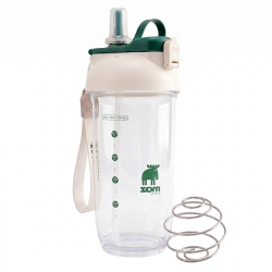 [업체발송] L00100179 MOZ스웨덴 316스텐볼 트라이탄 빨대 쉐이커 다이어트 보틀 750ml - 포레스트그린