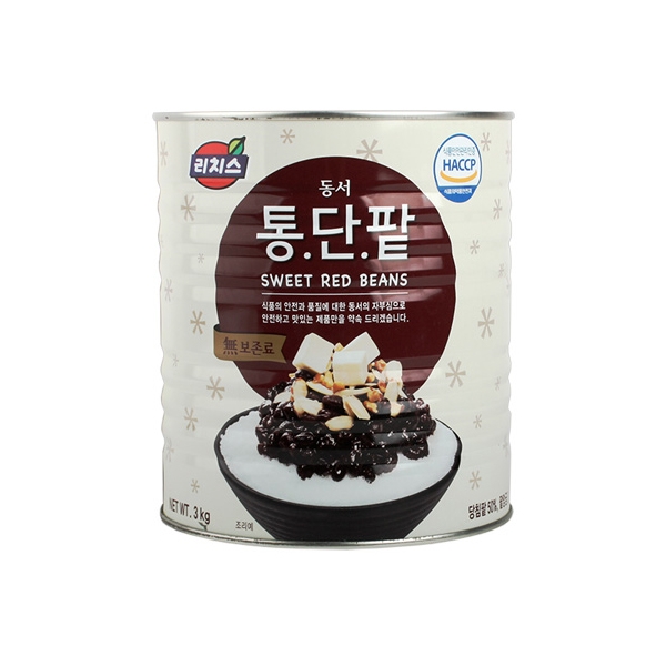 동서 리치스 통단팥 3kg