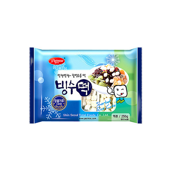 팥모아 빙수떡 250g 1박스 20개