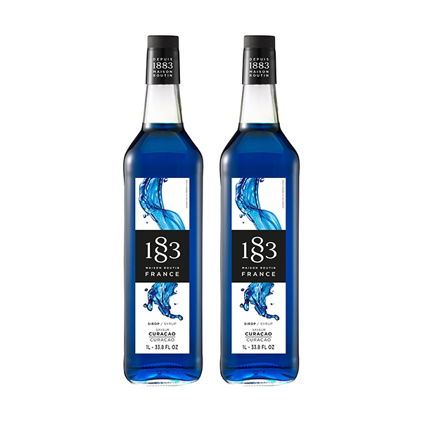 1883 블루큐라소시럽 1000ml 2개세트