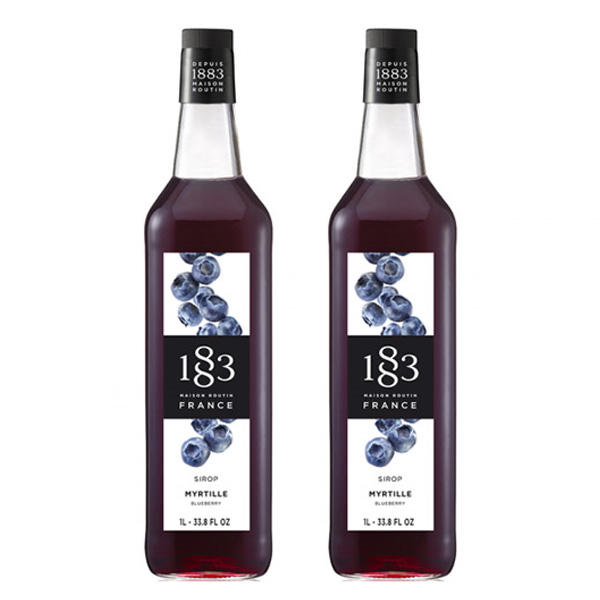 1883 블루베리시럽 1000ml 2개세트