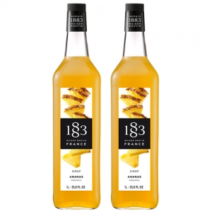 1883 파인애플 시럽 1000ml 2개세트