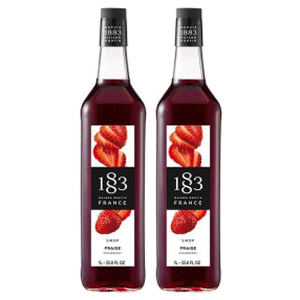 1883 스트로베리 딸기시럽 1000ml 2개세트