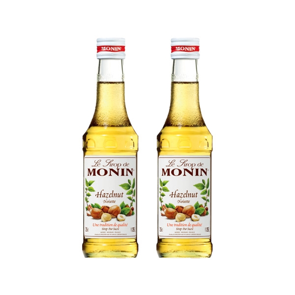 모닌 미니 헤이즐넛시럽 250ml 2개세트