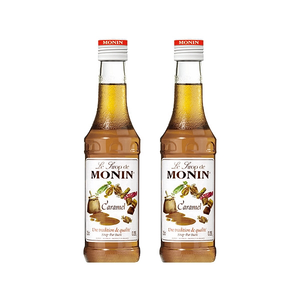 모닌 미니 카라멜시럽 250ml 2개세트