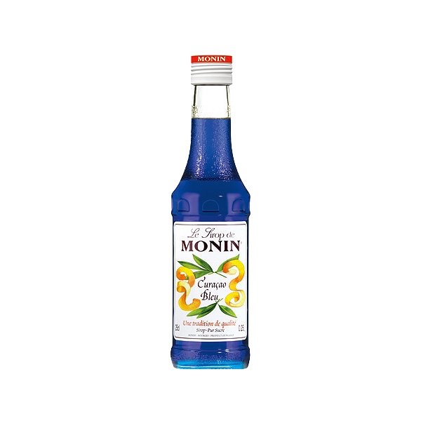 모닌 미니 블루큐라소시럽 250ml 1박스 6개