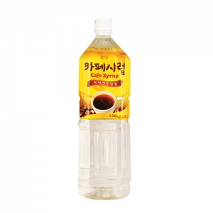 롯데 카페시럽 1.5L 1박스 6개