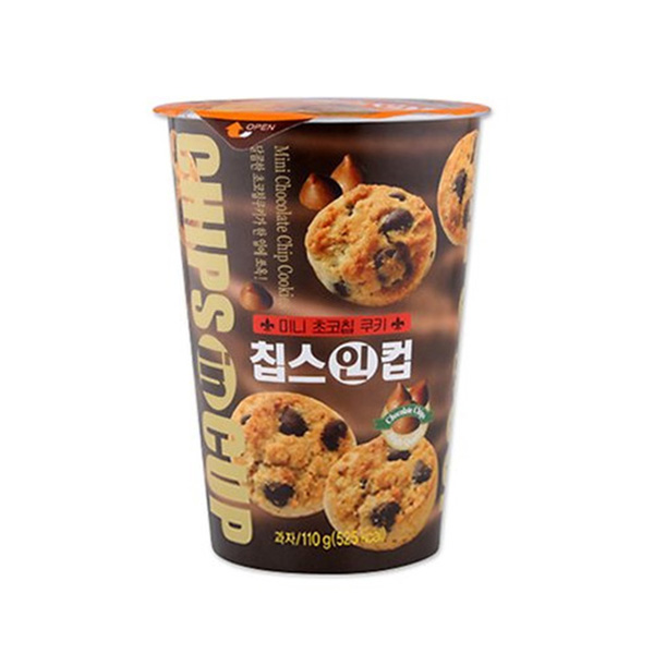 칩스인컵 미니 초코칩 쿠키 110g