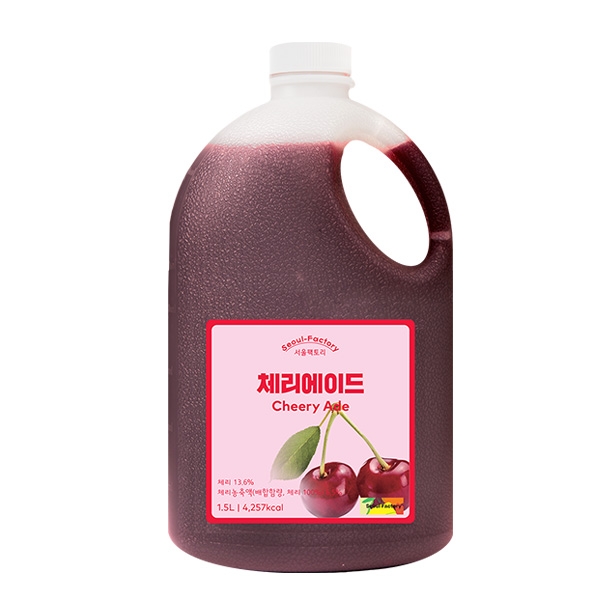 서울팩토리 체리에이드 1.5L