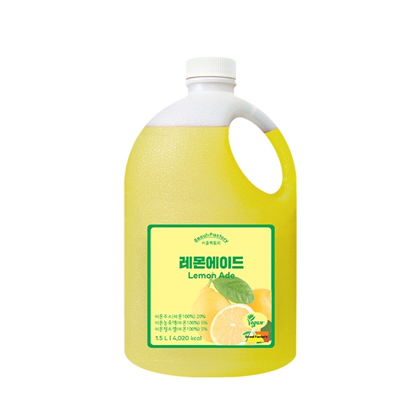 서울팩토리 레몬에이드 1.5L 1박스 6개