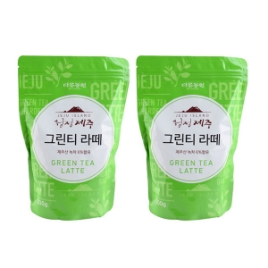 다농원 청정제주 6% 그린티 라떼 500g 2개세트