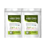 다농원 빙수친구 눈꽃빙수 녹차맛 파우더 1.1kg 2개세트