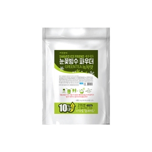 다농원 빙수친구 눈꽃빙수 녹차맛 파우더 1.1kg 1박스 6개