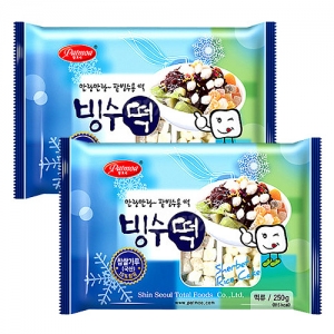 팥모아 빙수떡 250g 2개세트