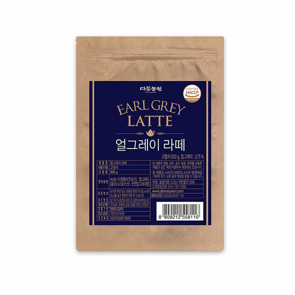 다농원 얼그레이 밀크티 라떼 500g