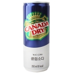 캐나다드라이 클럽소다 캔 250ml