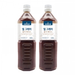 아크바 얼그레이 홍차베이스 1000ml 2개세트